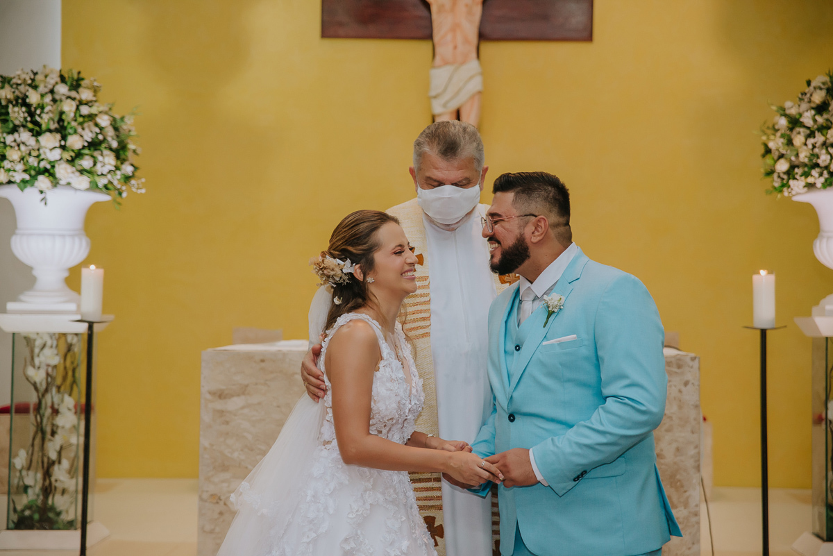 O beijo do Casamento