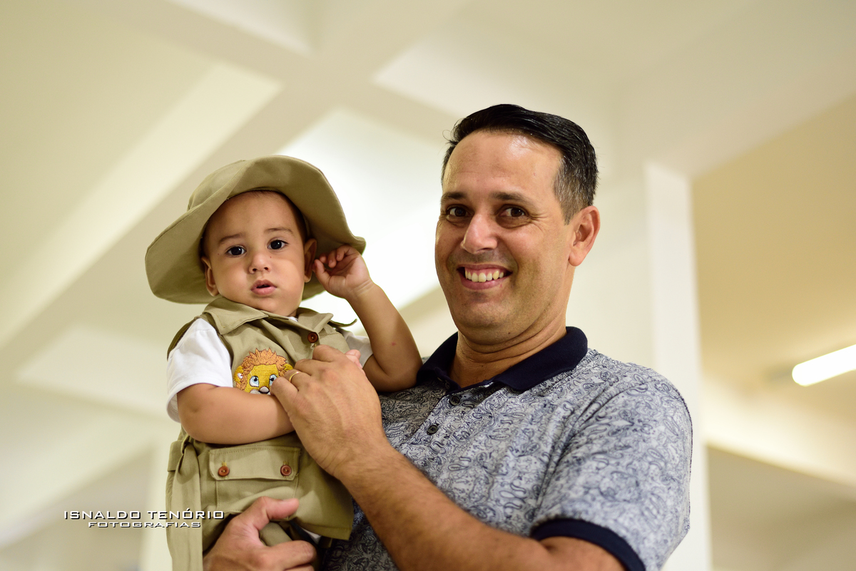 Aniversário de primeiro aninho, pai e filho, aniversário de criança, aniversário de menino, decoração de safari