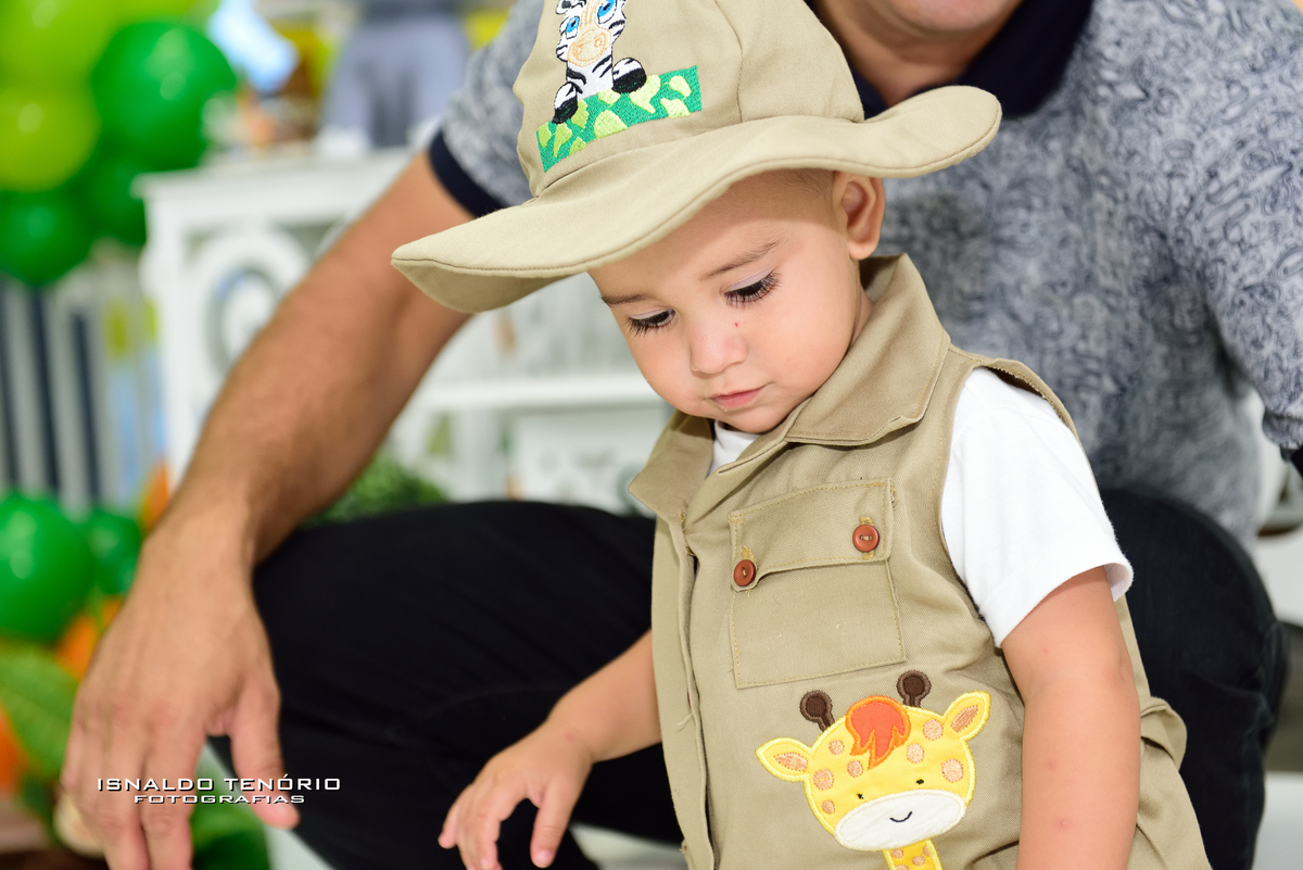 Aniversário de primeiro aninho, pai e filho, aniversário de criança, aniversário de menino, decoração de safari
