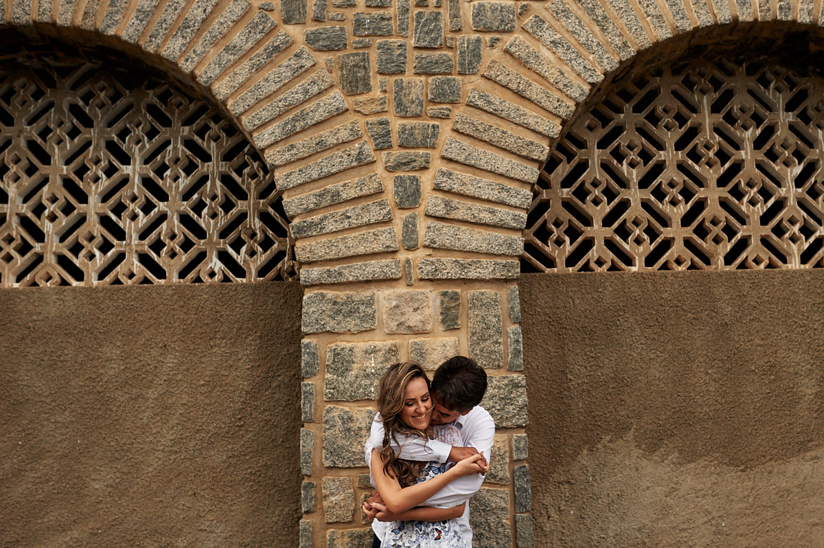 Ensaio Marília e Alisson na Escola Técnica Redentorista em Campina Grande Paraíba