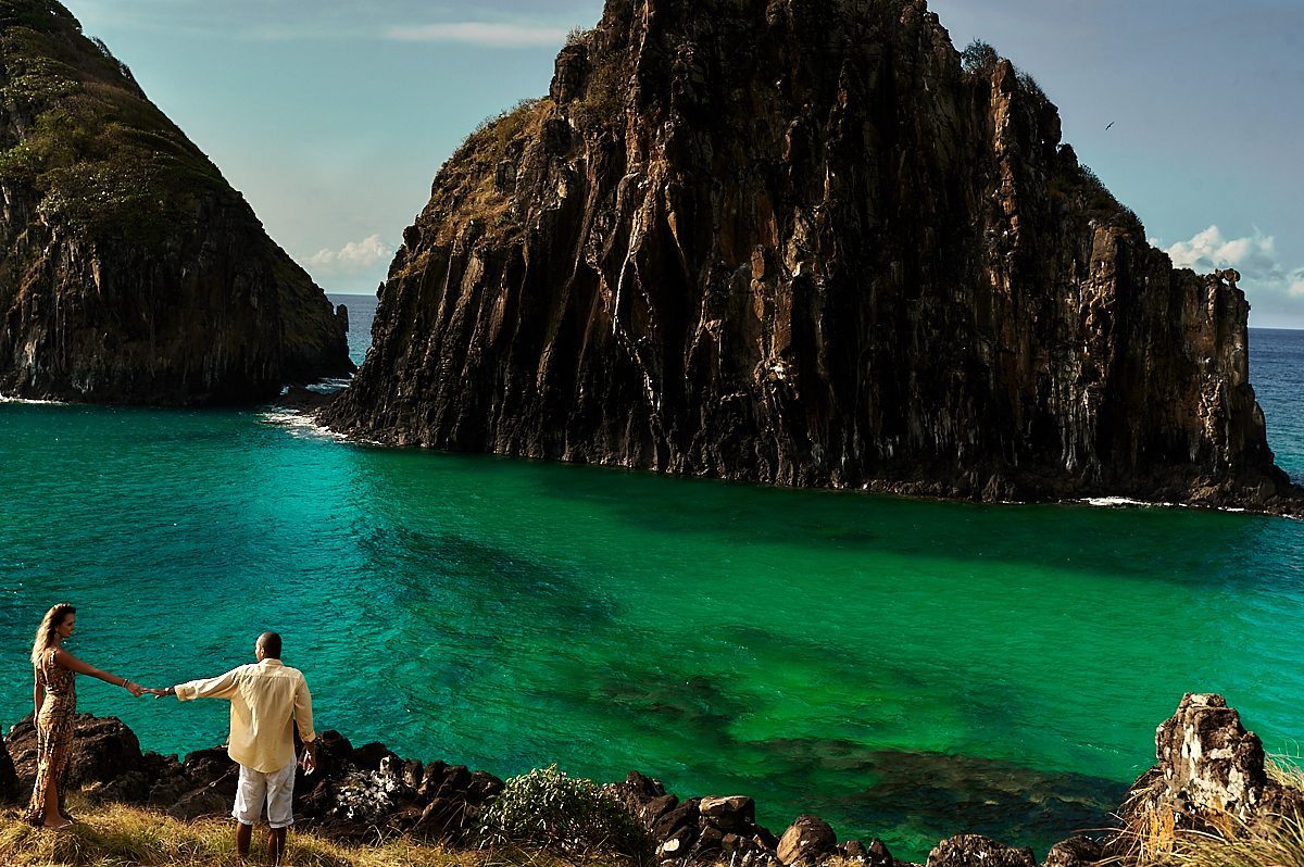 ensaio de Thais e Vitor em Fernando de Noronha Pernambuco por 4Mãos Fotografias