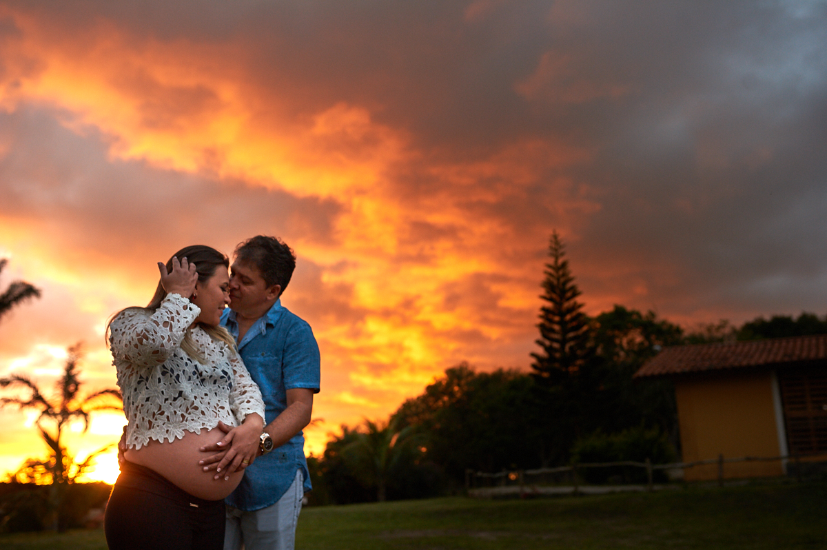 ensaio de gestante de ricarleyd e val no solar da Borborema por 4Mãos fotografias