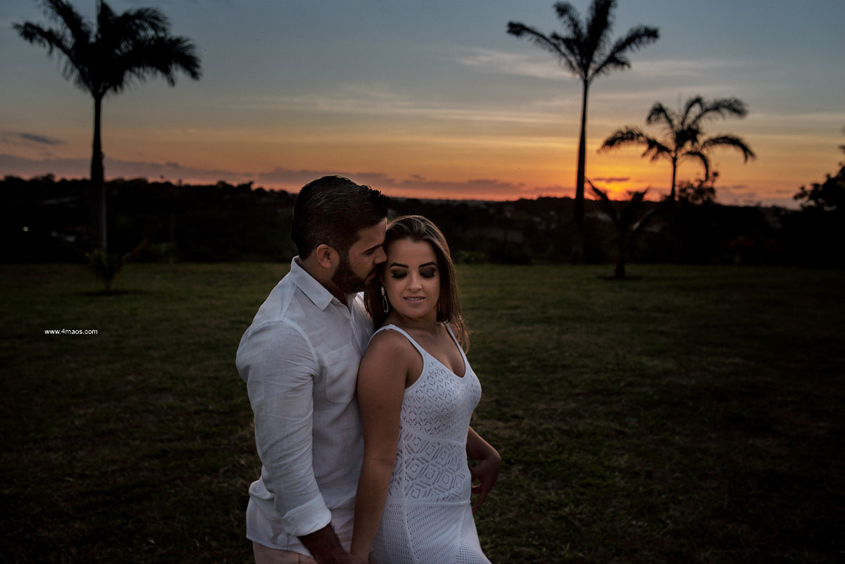 ensaio do casal fernanda e thiago na casa de festas solar da Borborema