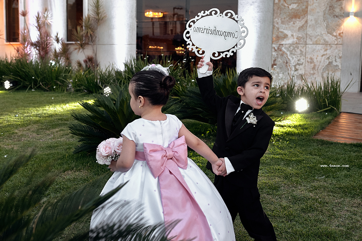 casamento Tereza e Daniel por 4Mãos Fotografias, daminha e pajem