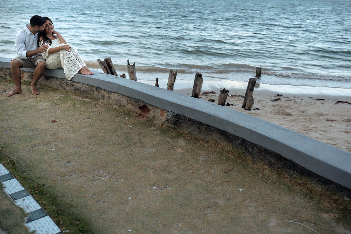 ensaio na praia dos carneiros Pernambuco noivos namorando