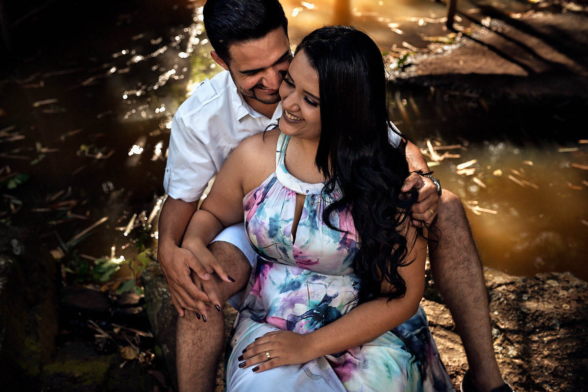 ensaio de Mayara e Cássio em Bananeiras, bica dos cocos