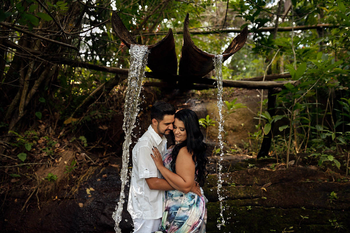 ensaio de Mayara e Cássio em Bananeiras, bica dos cocos