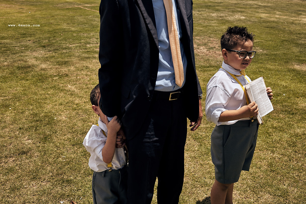 casamento dani e gleiber, 4mãos fotografias, Campina Grande, pajem entrando com bíblia