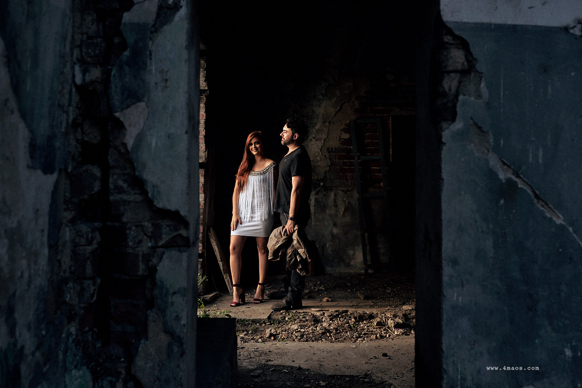Ensaio Lenier e Markito na fábrica da Matarazzo em João Pessoa pela 4Mãos Fotografias