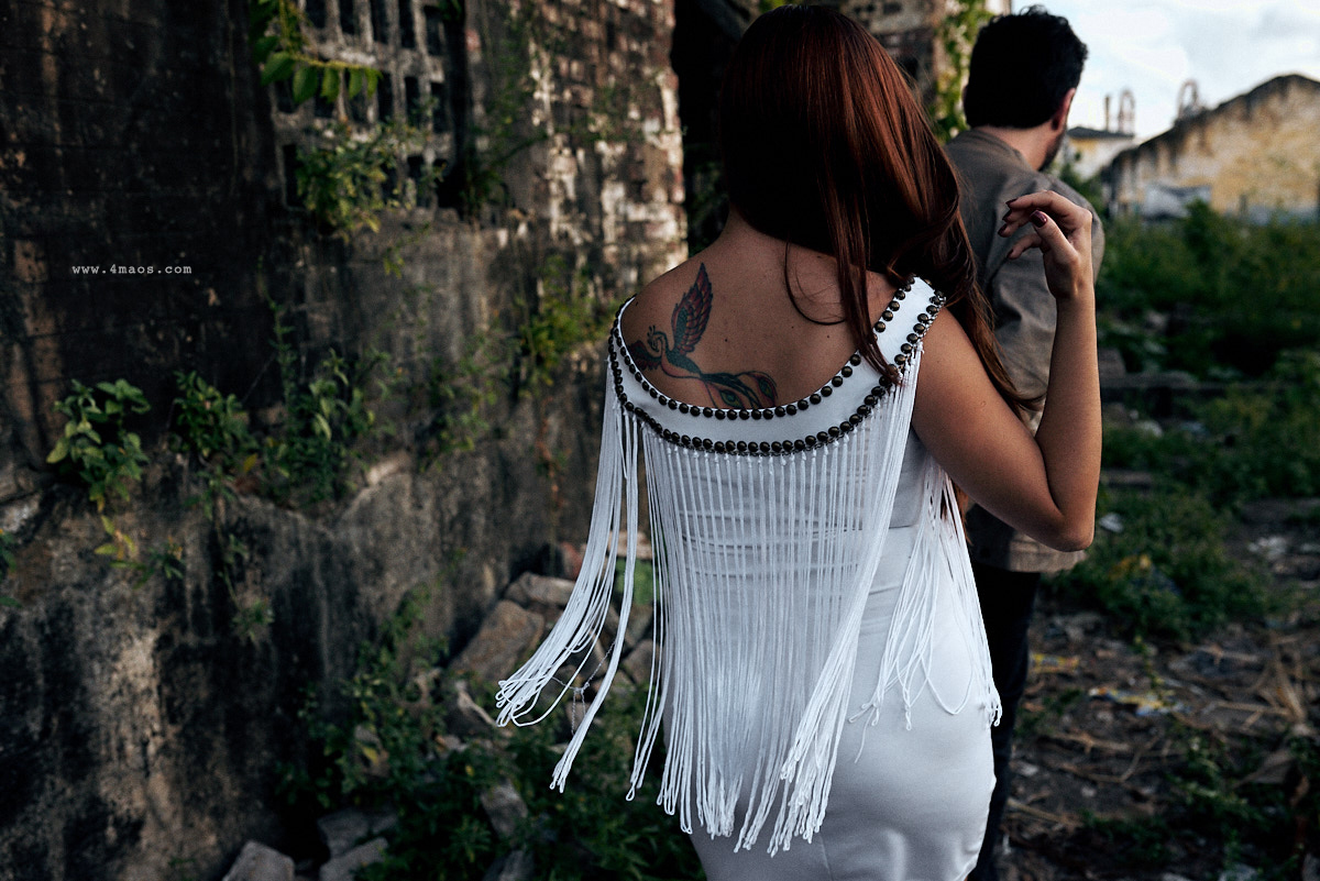 Ensaio Lenier e Markito na fábrica da Matarazzo em João Pessoa pela 4Mãos Fotografias