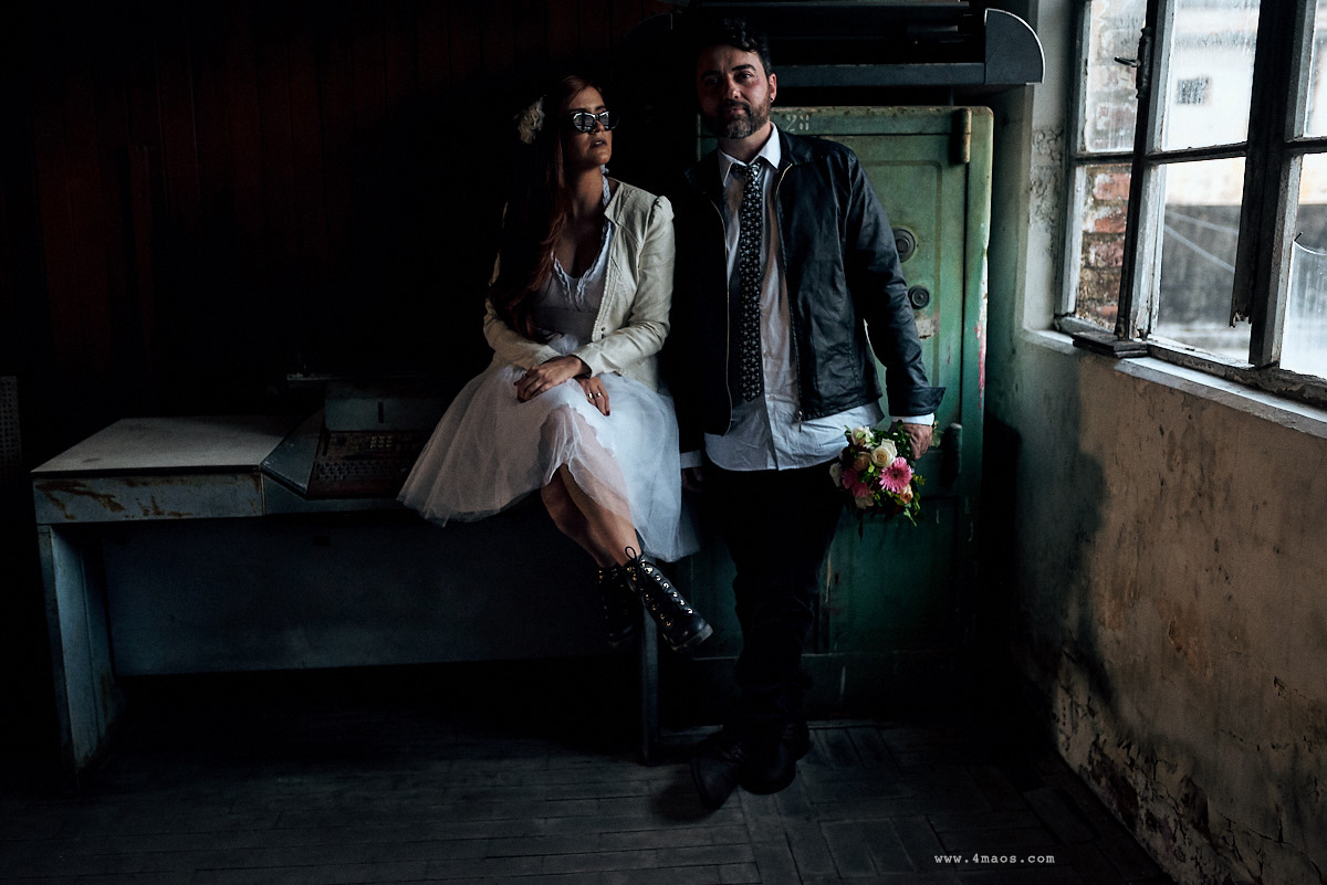 Ensaio Lenier e Markito na fábrica da Matarazzo em João Pessoa pela 4Mãos Fotografias