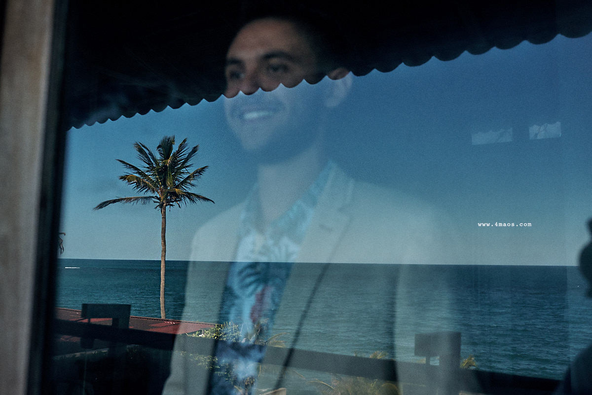 casamento na praia Búzios - RN por 4Mãos Fotografias, noivo pronto