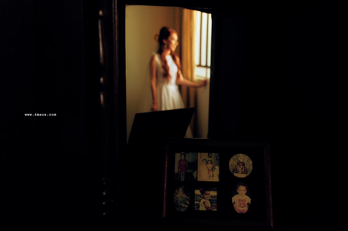 casamento de quezia e acacio por 4Mãos fotografias. making of do noivo na casa da avó dela