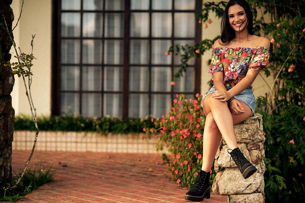 ensaio de 15 anos de Daffinny fotografo pela 4Mãos no LaVie