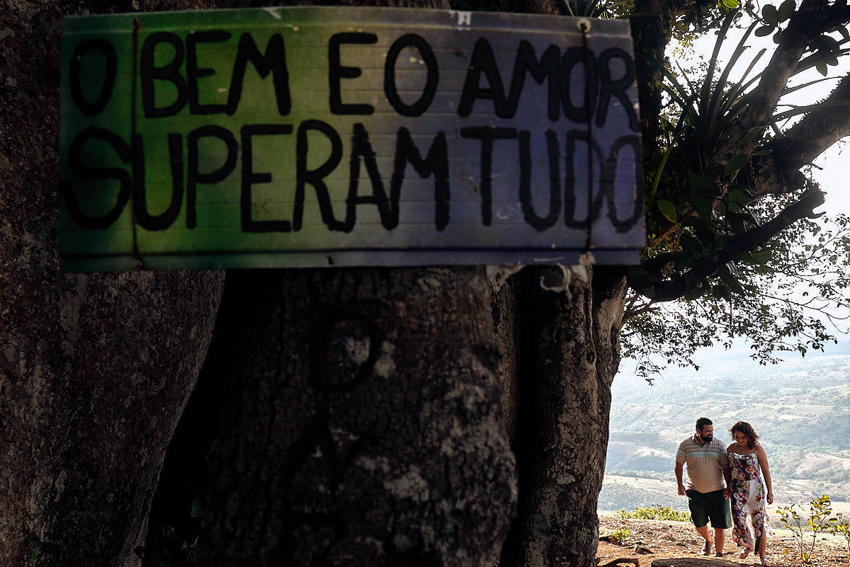 ensaio de ana cecilia e paulo na pedra de Santo Antônio em Fagundes Paraíba