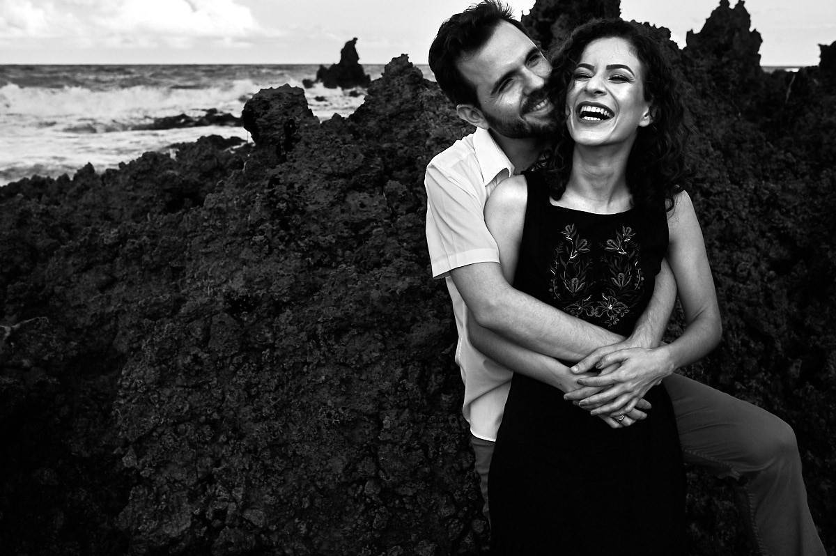 ensaio de prewedding de Katiana e tulio na praia de tambaba por 4Mãos Fotografias 