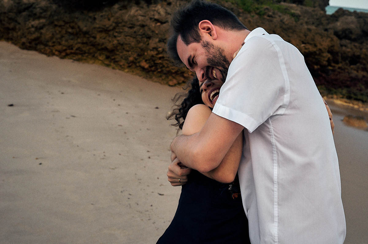 ensaio de prewedding de Katiana e tulio na praia de tambaba por 4Mãos Fotografias 