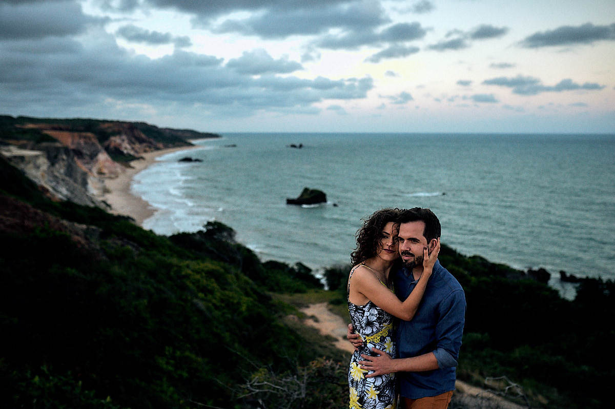 ensaio de prewedding de Katiana e tulio na praia de tambaba por 4Mãos Fotografias 