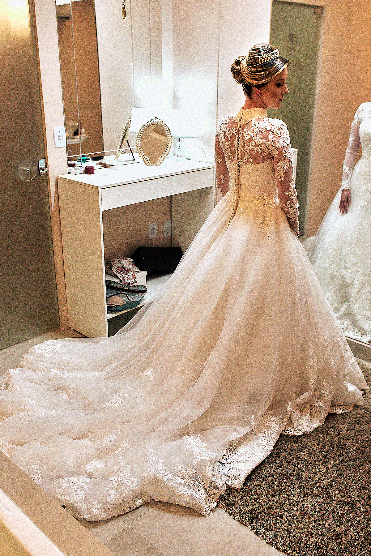 casamento de Vanessa e Arthur por 4Mãos Fotografias, making of da noiva