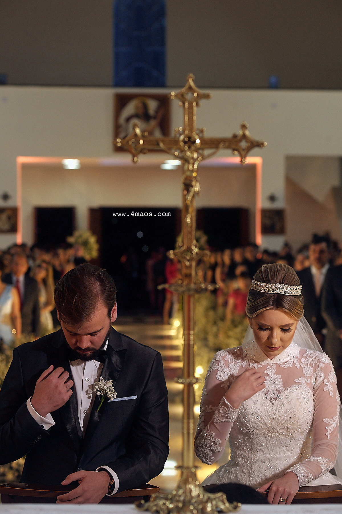 casamento de Vanessa e Arthur por 4Mãos Fotografias, cerimonia