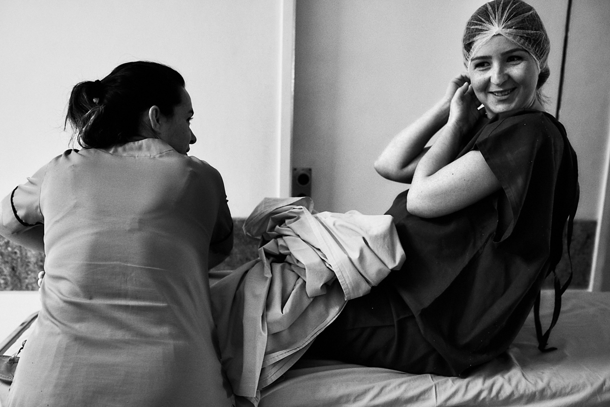 registro do parto de Mariana, filha de Larissa e Juninho