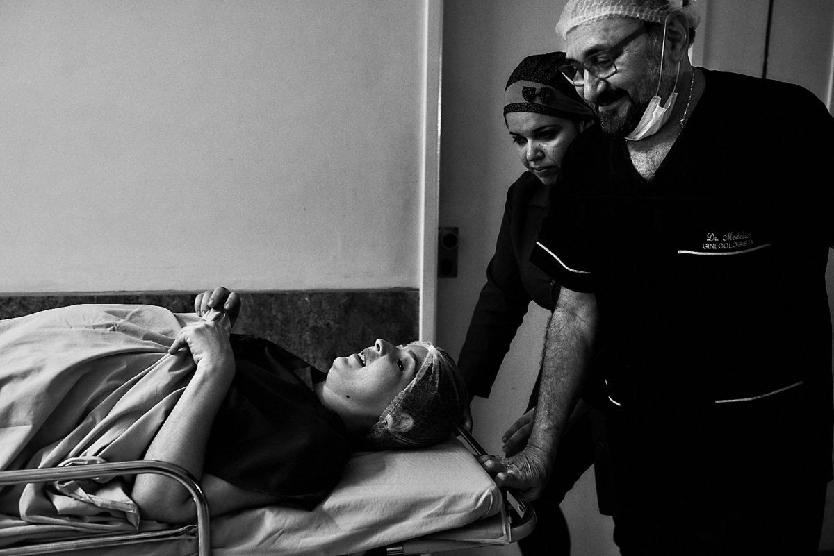 registro do parto de Mariana, filha de Larissa e Juninho