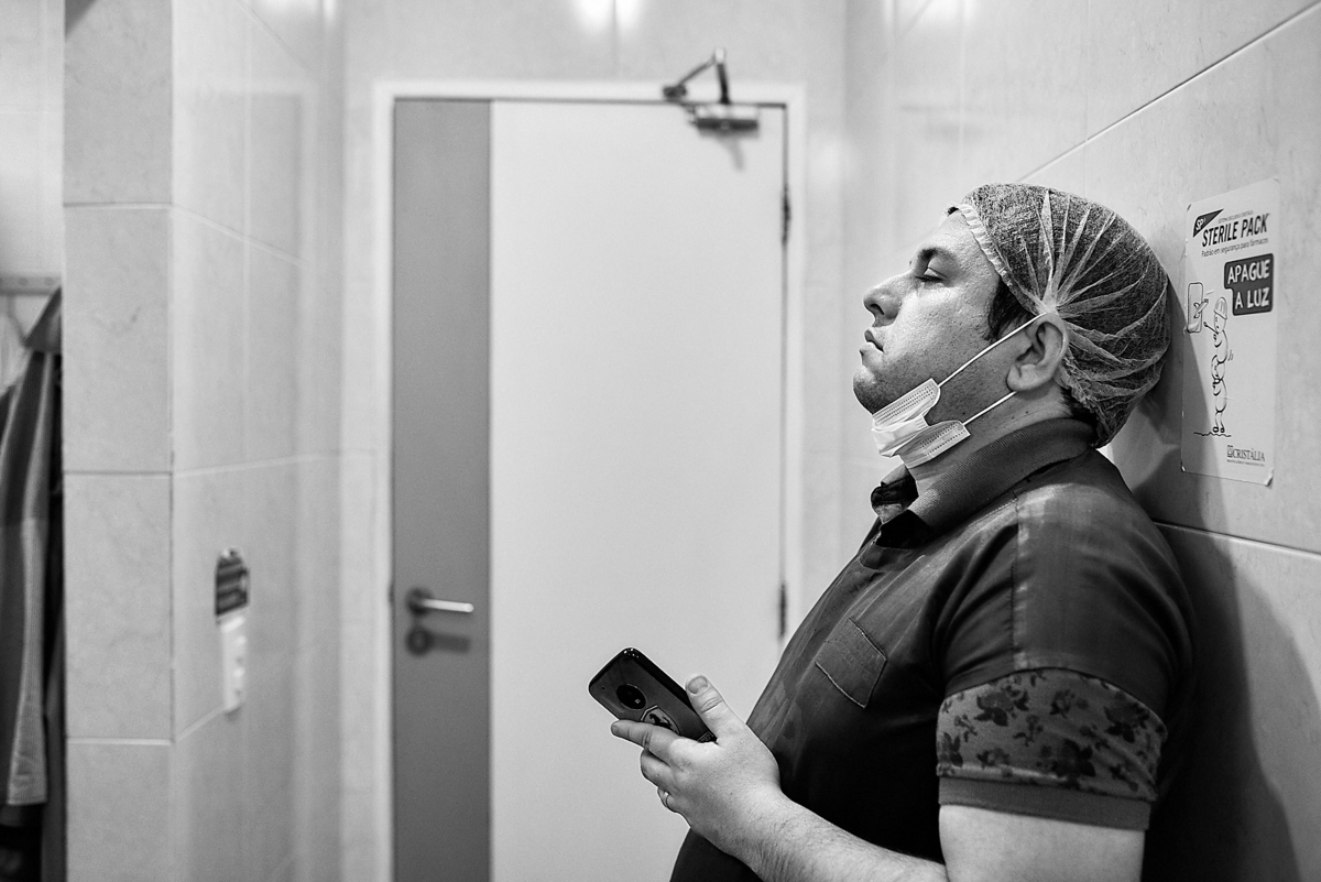 registro do parto de Mariana, filha de Larissa e Juninho