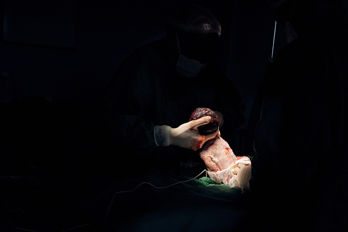 registro do parto de Mariana, filha de Larissa e Juninho