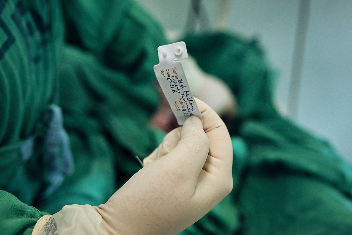 registro do parto de Mariana, filha de Larissa e Juninho