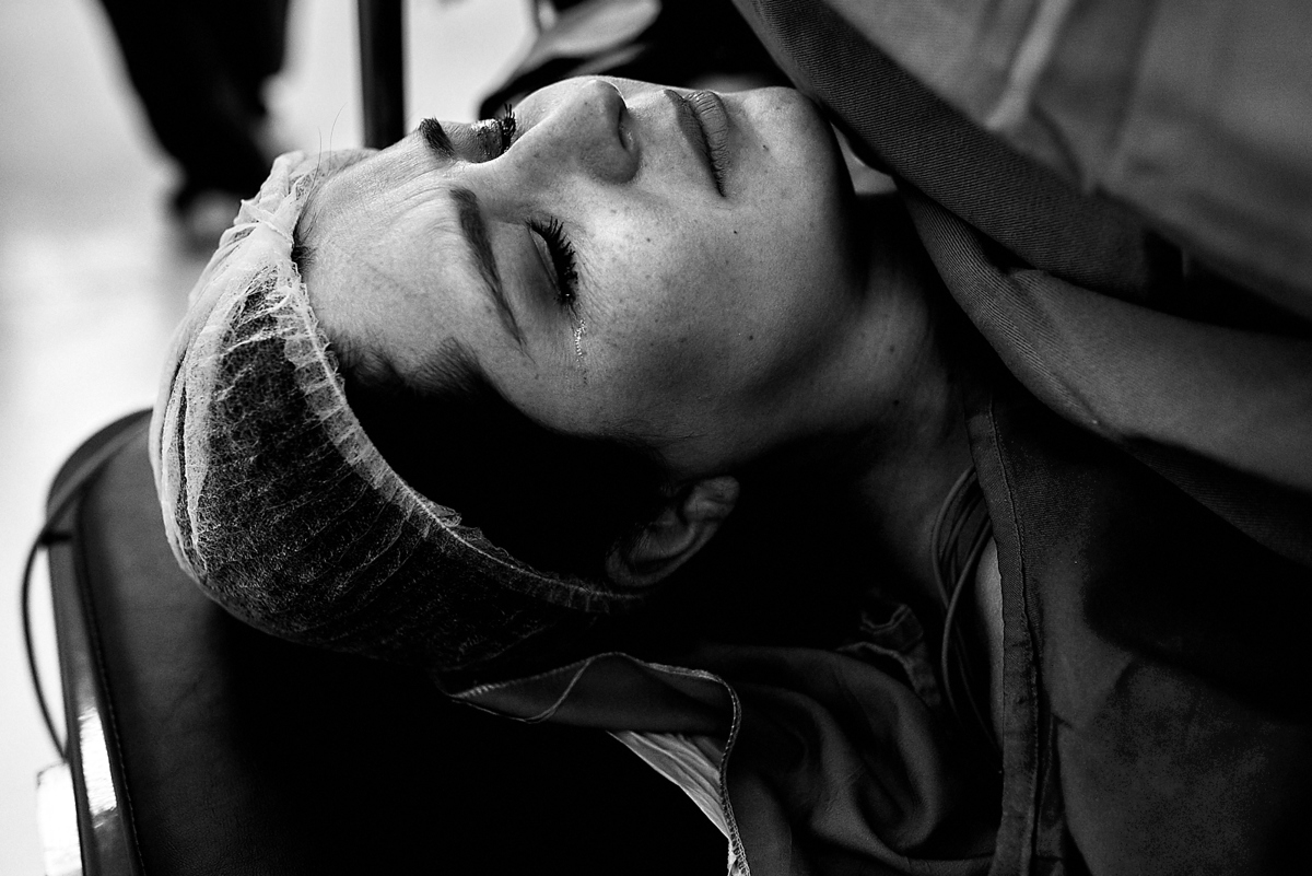 registro do parto de Mariana, filha de Larissa e Juninho