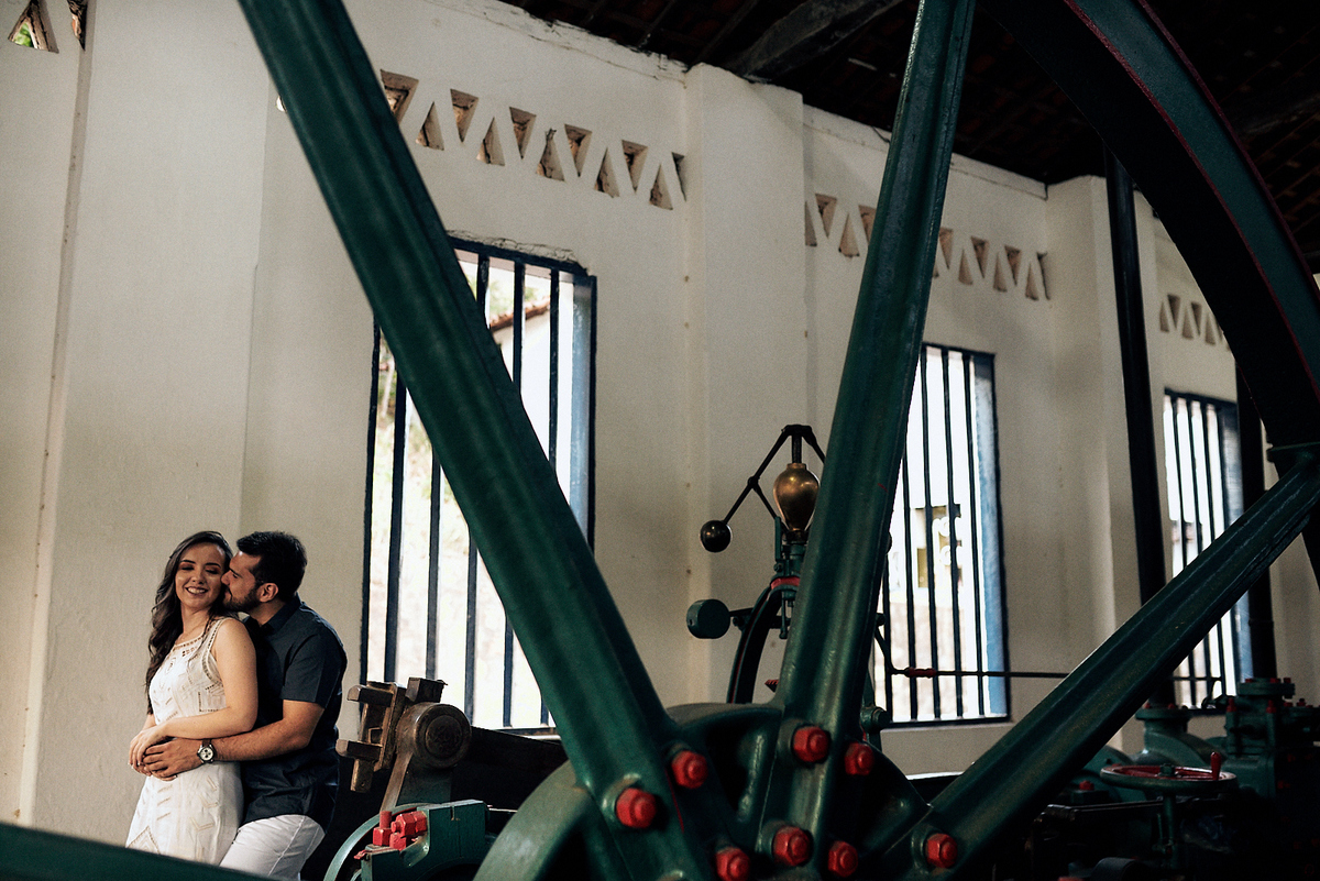 ensaio de Lais e Eduardo em Areia no engenho Vaca Brava