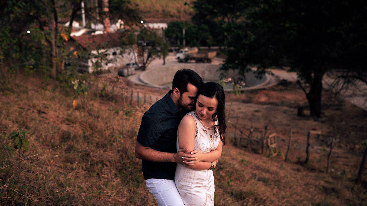 ensaio de Lais e Eduardo em Areia no engenho Vaca Brava