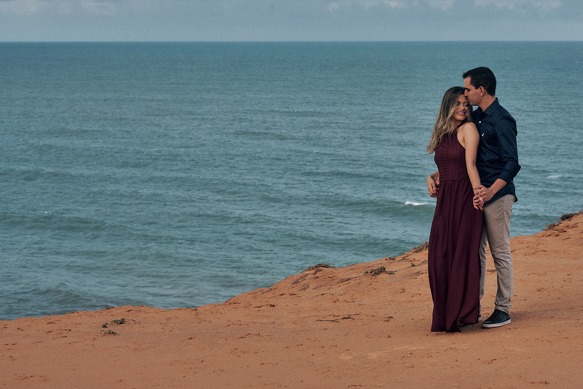 ensaio de prewedding, precasamento, pre-casamento de Erika e Denis na Praia de Pipa - RN