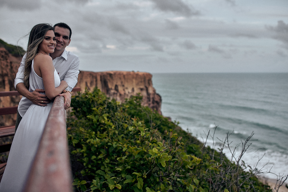 ensaio de prewedding, precasamento, pre-casamento de Erika e Denis na Praia de Pipa - RN