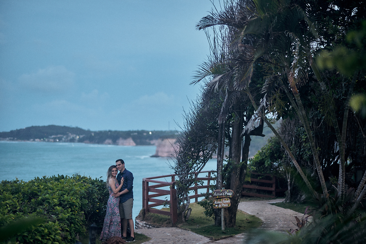 ensaio de prewedding, precasamento, pre-casamento de Erika e Denis na Praia de Pipa - RN