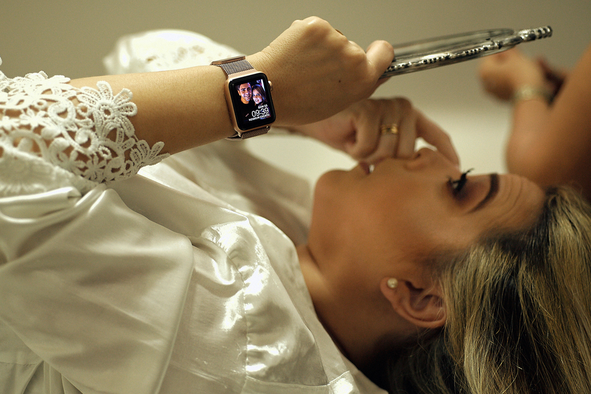 casamento de Larissa e Hestephanio em Campina Grande - Paraíba, making of da noiva com a familia