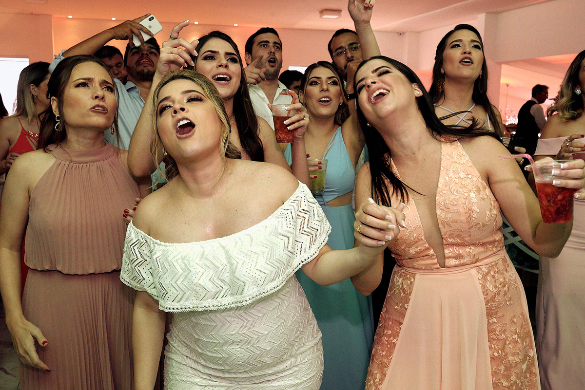 casamento de Larissa e Hestephanio em Campina Grande - Paraíba, hora da festa