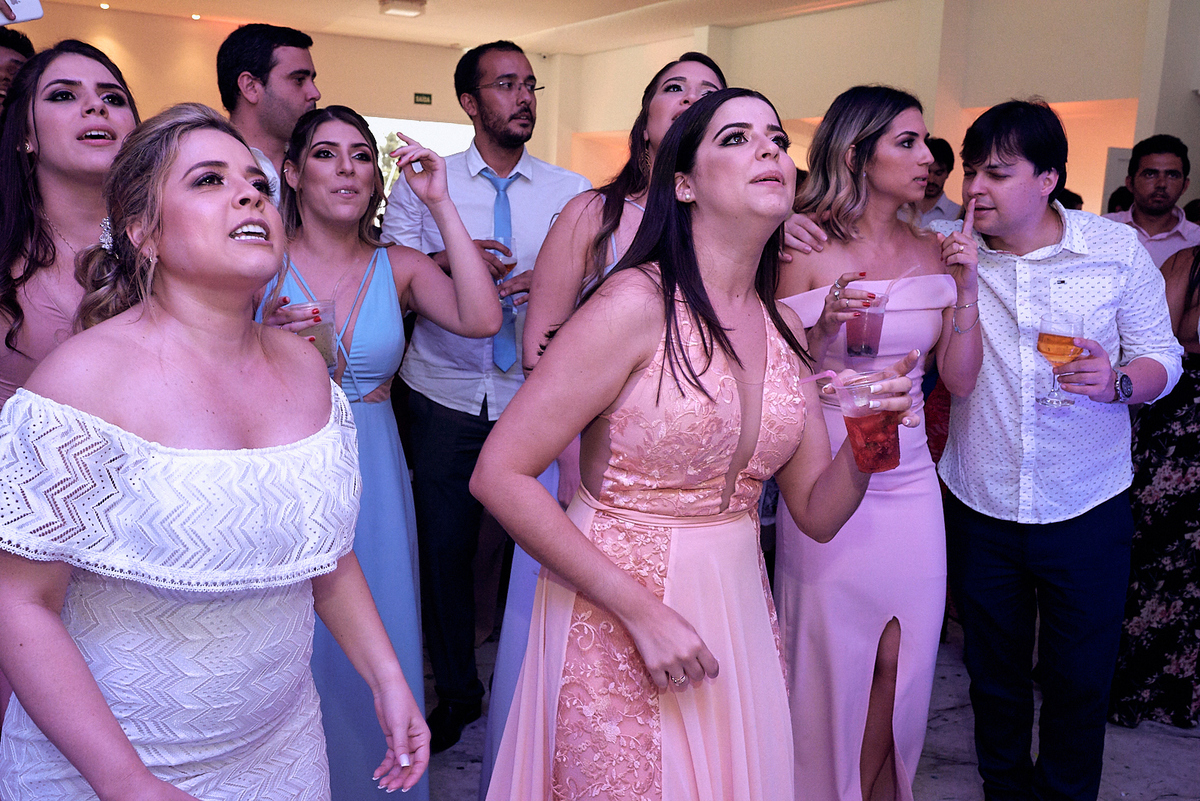 casamento de Larissa e Hestephanio em Campina Grande - Paraíba, hora da festa