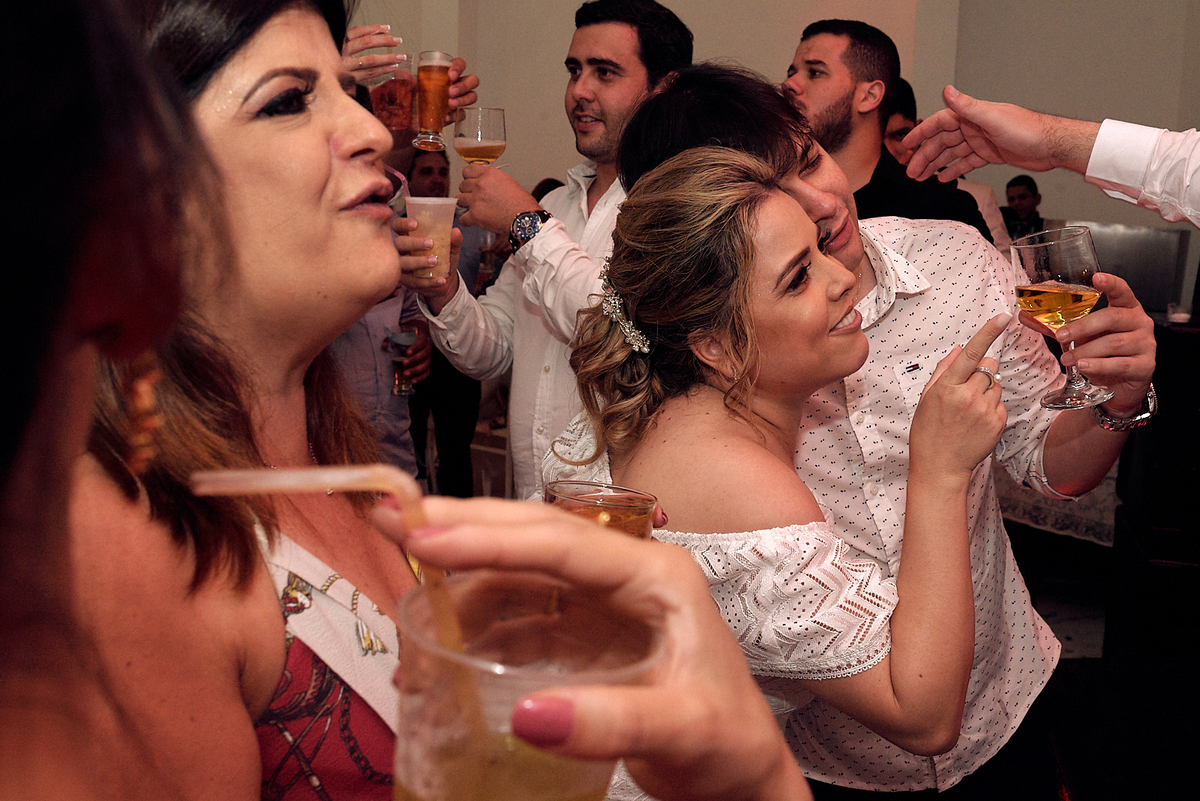 casamento de Larissa e Hestephanio em Campina Grande - Paraíba, hora da festa