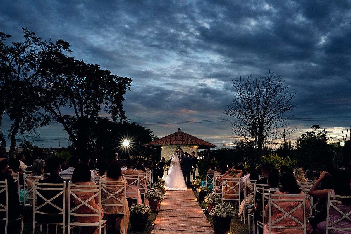 casamento de Iara e Gabriel no Bamboo Recepções em Campina Grande por 4Mãos Fotografias, cerimonia ao ar livre