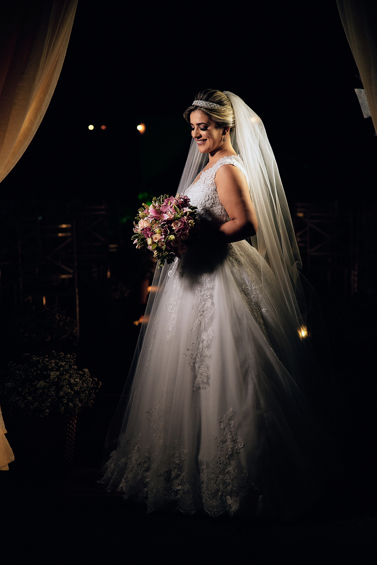 casamento de Iara e Gabriel no Bamboo Recepções em Campina Grande por 4Mãos Fotografias, cerimonia ao ar livre