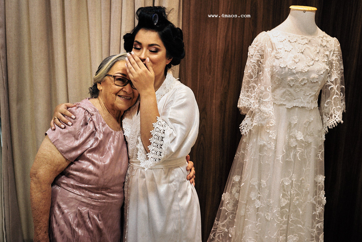 casamento Gabi e Jardel por 4Mãos Fotografias, making of da noiva