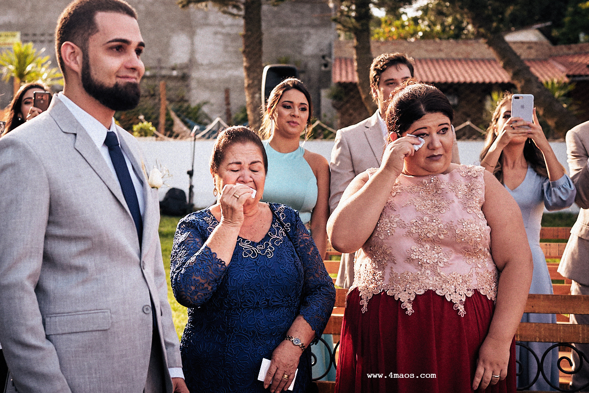 casamento Gabi e Jardel por 4Mãos Fotografias, Hora da cerimônia