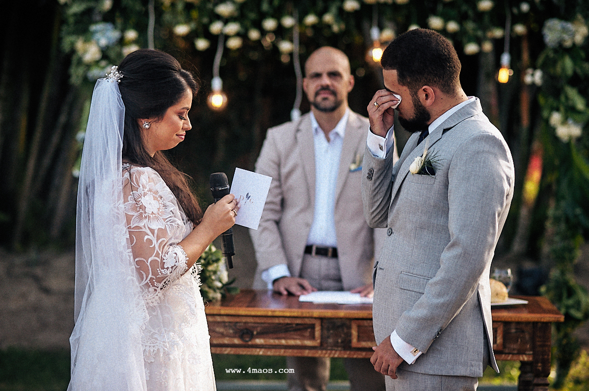 casamento Gabi e Jardel por 4Mãos Fotografias, Hora da cerimônia