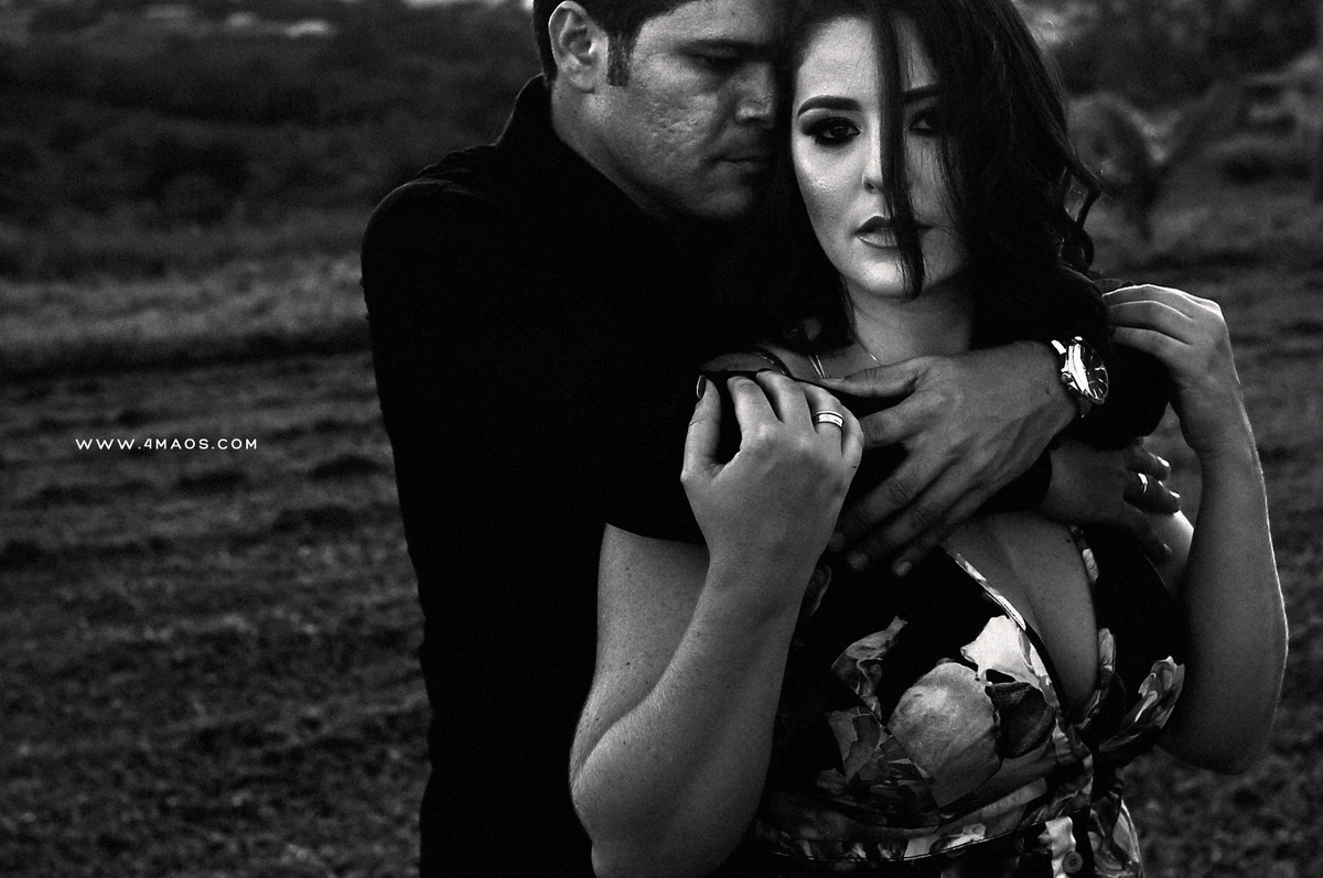 ensaio Jessika e Glauber no Solar da Borborema por 4Mãos Fotografias foto em preto e branco