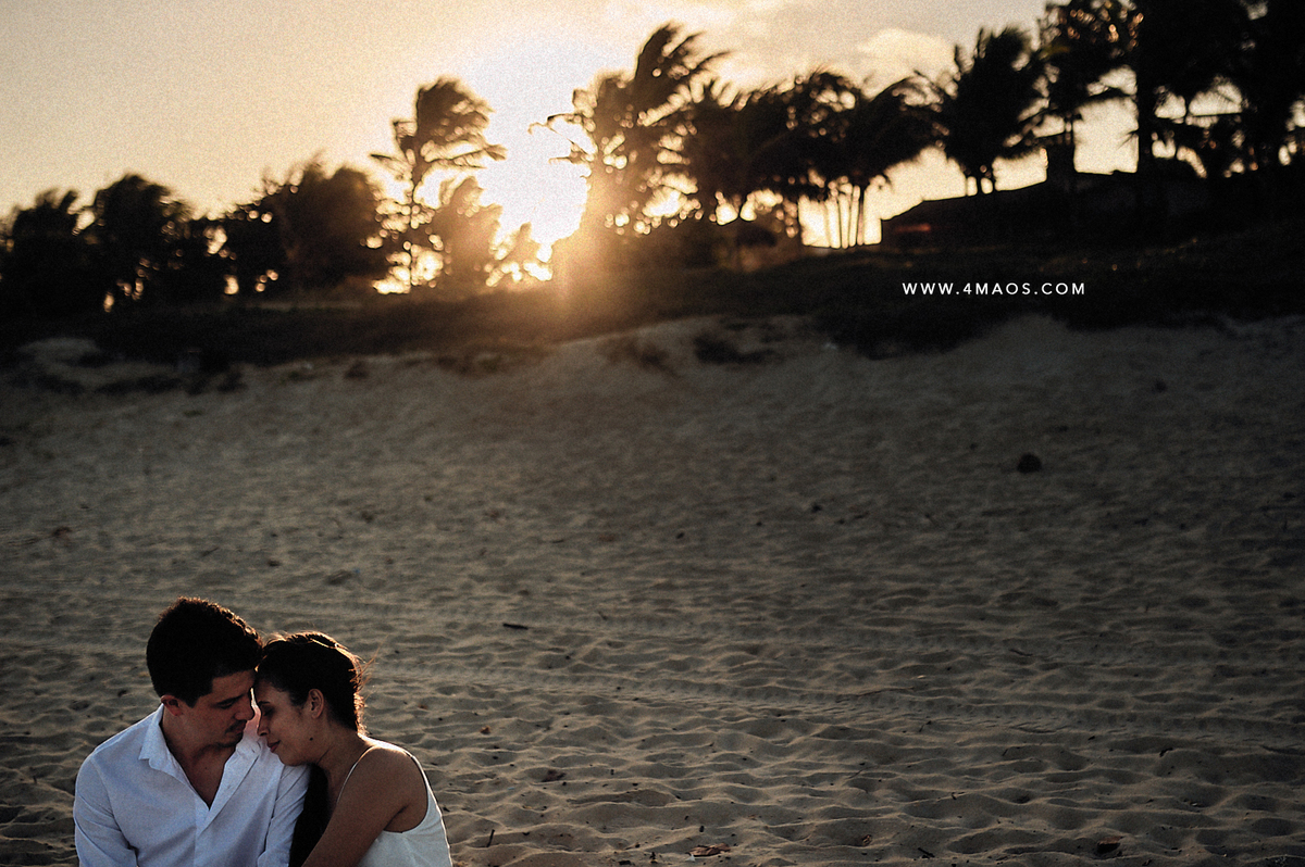 Ensaio de Merian e Eduardo em Baía da Traição - PB por 4Mãos Fotografias