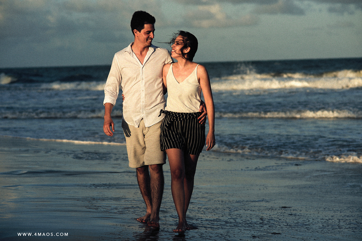 Ensaio de Merian e Eduardo em Baía da Traição - PB por 4Mãos Fotografias