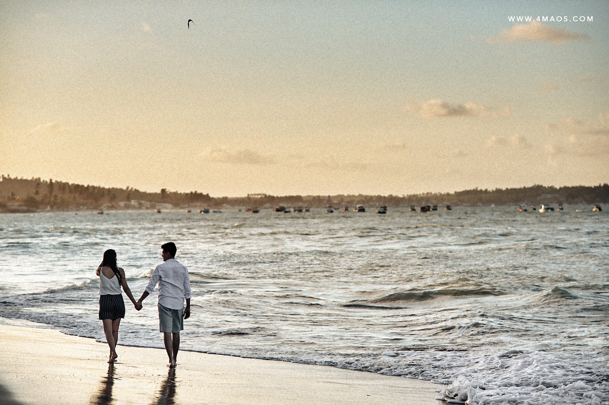 Ensaio de Merian e Eduardo em Baía da Traição - PB por 4Mãos Fotografias
