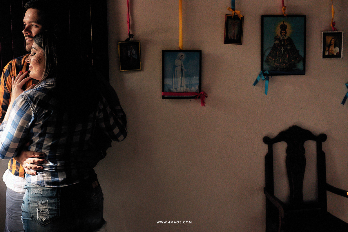 ensaio do casal Danielle e Henrique na Casa di Cumpadi em Galante por 4Mãos Fotografias