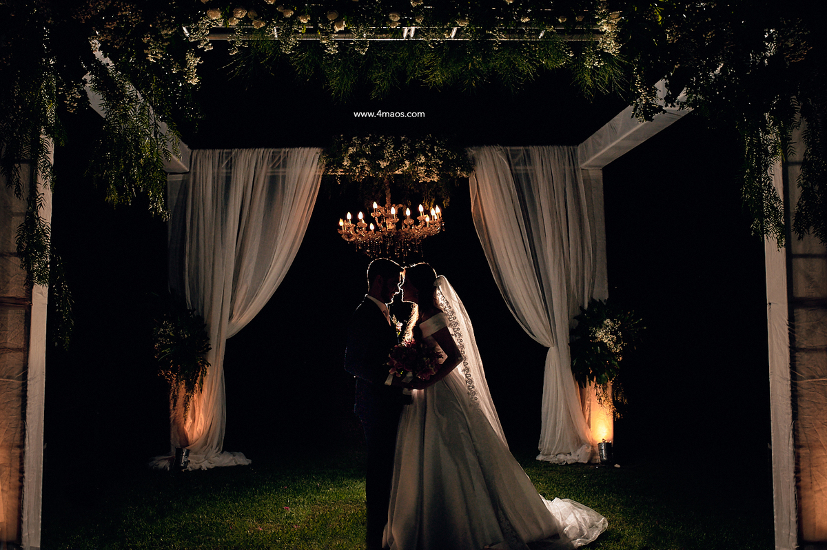 Casamento Tainara + Sivonaldo realizado no La Paloma recepções, casamento ao ar livre, ao entardecer, por 4Mãos Fotografias, cerimônia